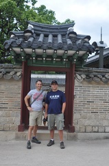 Doug and Dan - Chang-Deok-Gung Palace